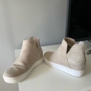 Steve Madden sneaker booties.